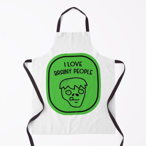 Item preview, I Love Brainy People Zombie | Funny Zombie Word Design designed and sold by TrueMotion.