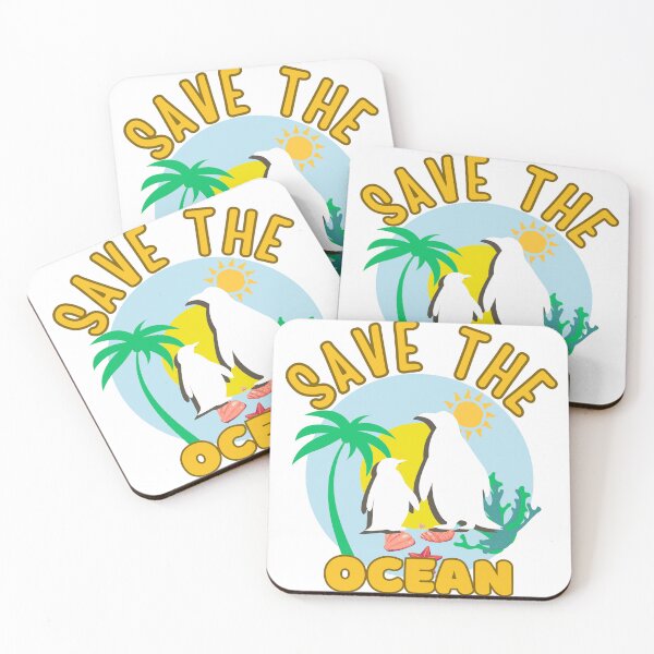 Item preview, Save the Ocean by Penguin Archives Co.  designed and sold by penguinarchives.