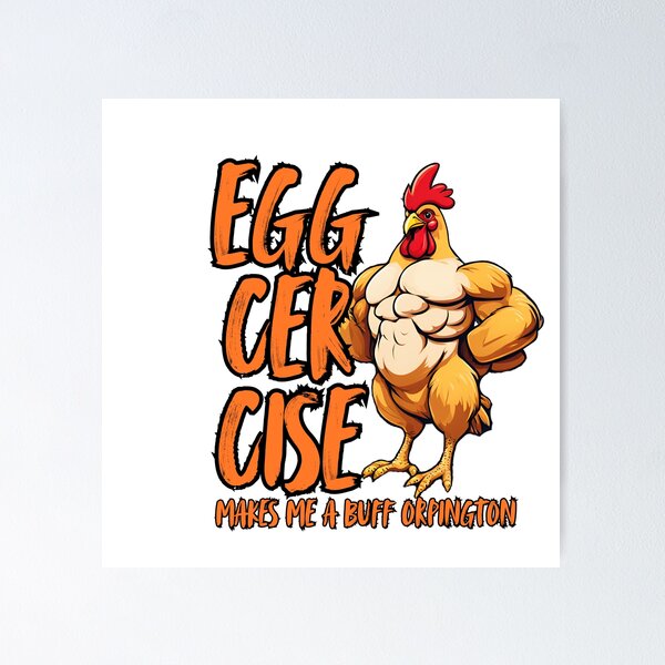 Item preview, Eggcercise designed and sold by RedBirdRanch.
