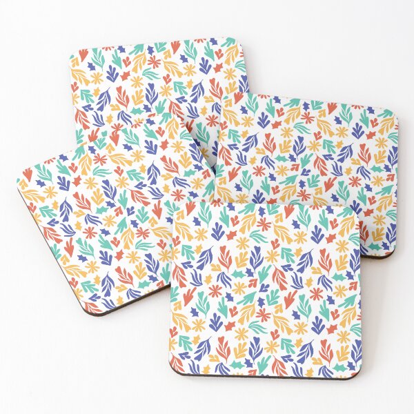 Item preview, Colorful Leafy Abstract Pattern designed and sold by gunjancreates.