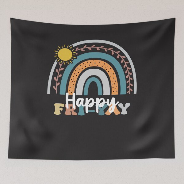 Item preview, Happy Fri-Yay Friday Lovers Fun   Weekend T-Shirt designed and sold by Fadawich.