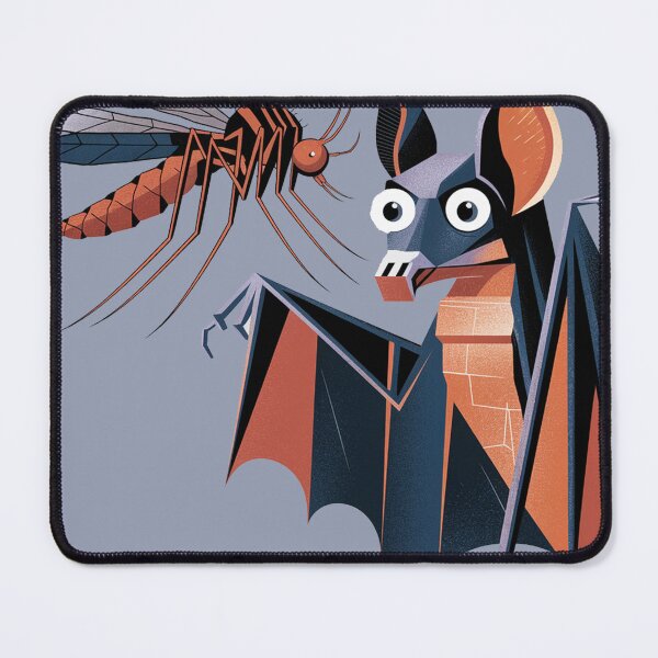 Item preview, Funny Bat and Giant Mosquito Abstract designed and sold by Nature's Fancy.