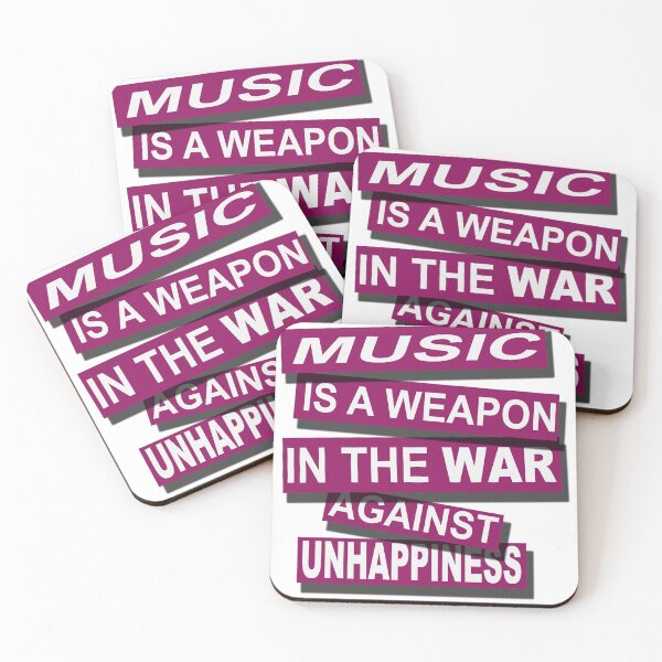 Item preview, Music is a weapon designed and sold by MoreBeauty.