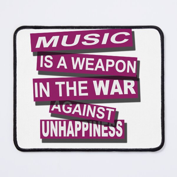 Item preview, Music is a weapon designed and sold by MoreBeauty.