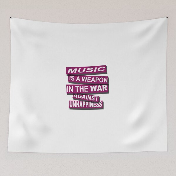 Item preview, Music is a weapon designed and sold by MoreBeauty.
