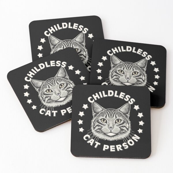 Item preview, Childless Cat Person designed and sold by AntiqueImages.