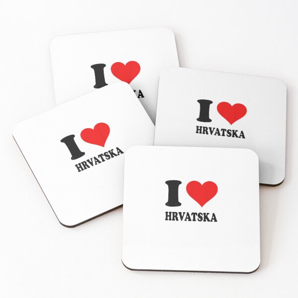 Item preview, I Love Croatian flag waving Hrvatska designed and sold by AddlPoolart.