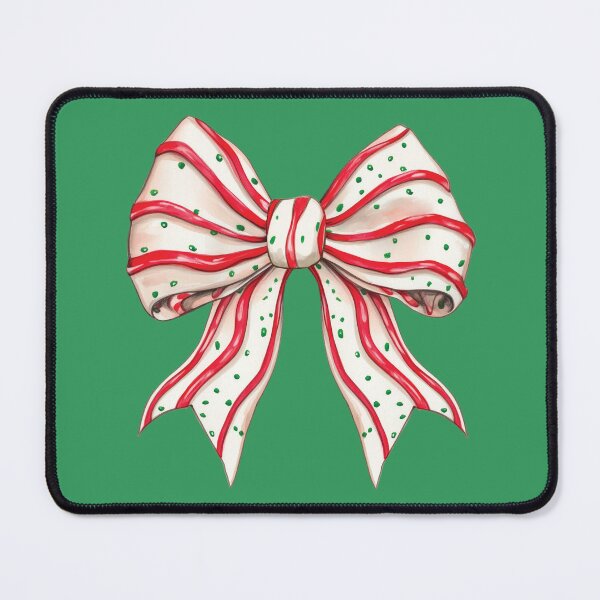 Item preview, Christmas Tree Cake Coquette Bow designed and sold by kjanedesigns.