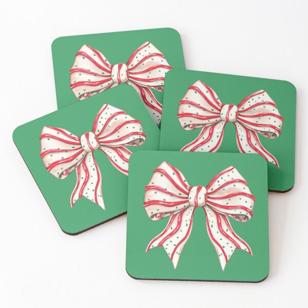 Item preview, Christmas Tree Cake Coquette Bow designed and sold by kjanedesigns.