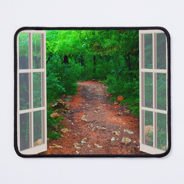 Item preview, Window to Enchanted Forest Path designed and sold by SpiritVoiceSwag.