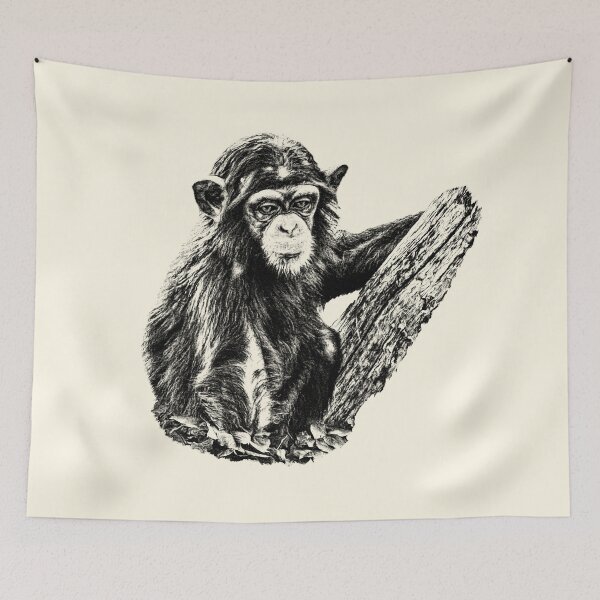 Item preview, Little chimpanzee designed and sold by Guardi71.
