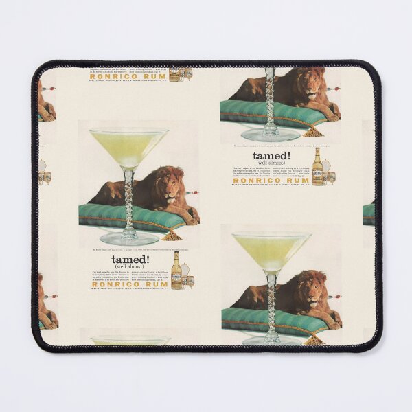 Item preview, Vintage Rum ad, Retro Cocktail Ad, Vintage Lion designed and sold by TeeARTHY.