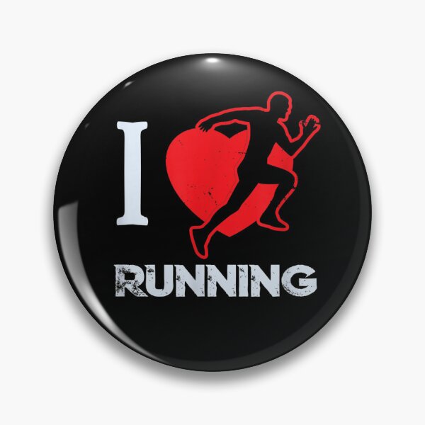 Item preview, I Love Running I Heart Running designed and sold by AddlPoolart.