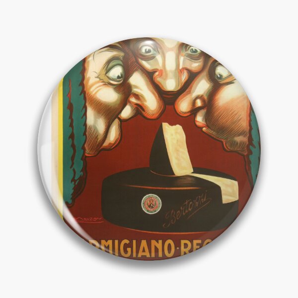 Item preview, Bertozzi Parma Cheese Italian Advertising designed and sold by TeeARTHY.