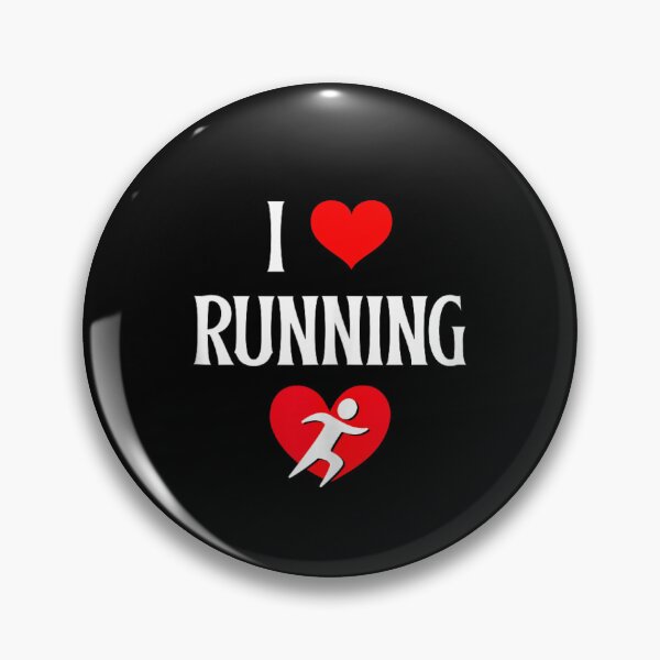 Item preview, funny love, I Love Running I Heart Running designed and sold by AddlPoolart.
