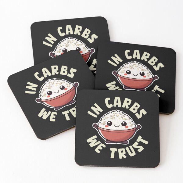 Item preview, Camiseta divertida de comida "En los carbohidratos confiamos" designed and sold by Extra Rice Tees.