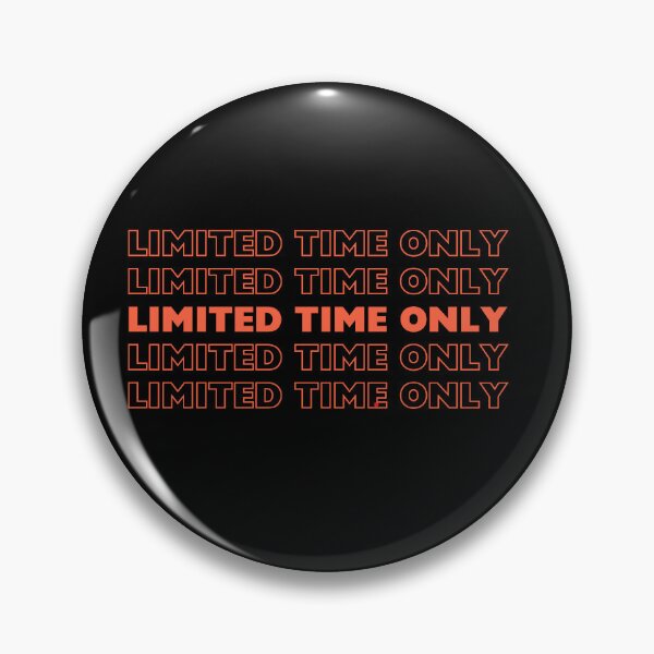 Item preview, Limited Time Only designed and sold by Vestiludic.