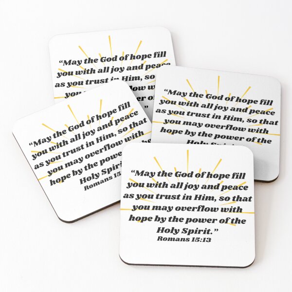 Item preview, Bible Verse: Romans 15:13 designed and sold by Crystallovesart.