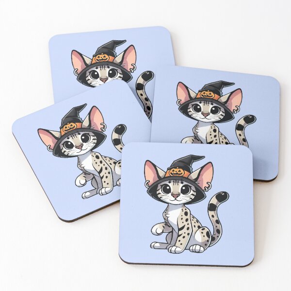 Item preview, Savannah Cat Halloween Cute designed and sold by The High Hippo.
