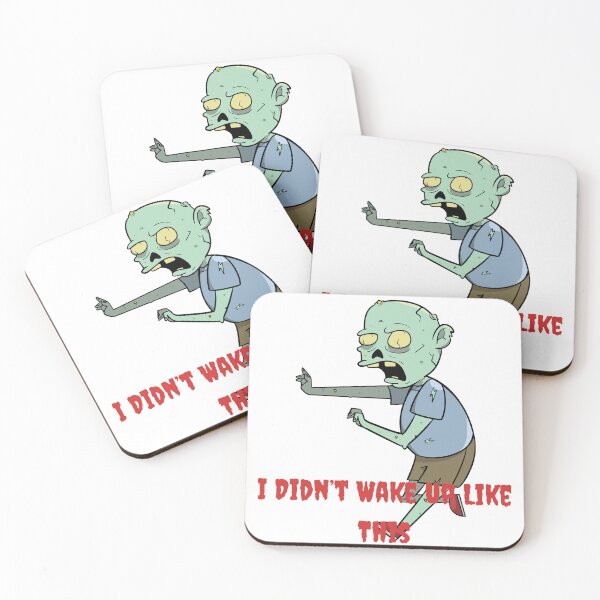 Item preview, I Didn’t Wake Up Like This | Funny Zombie Word Design designed and sold by TrueMotion.