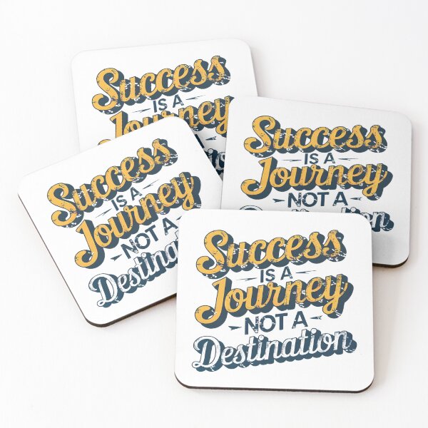 Item preview, Success is a Journey Not a Destination | Inspiring Motivational quote  designed and sold by SparroCreative.