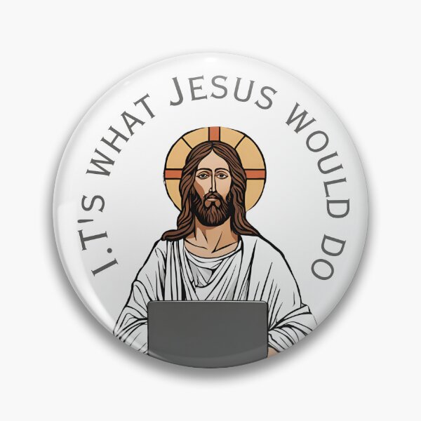 Artikelvorschau, I.T ist, was Jesus tun würde. Design für Techniker, Softwareentwickler, Softwareingenieure, Computerprogrammierer entworfen und verkauft von Invisible-Cult.