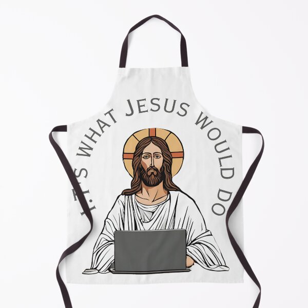 Artikelvorschau, I.T ist, was Jesus tun würde. Design für Techniker, Softwareentwickler, Softwareingenieure, Computerprogrammierer entworfen und verkauft von Invisible-Cult.