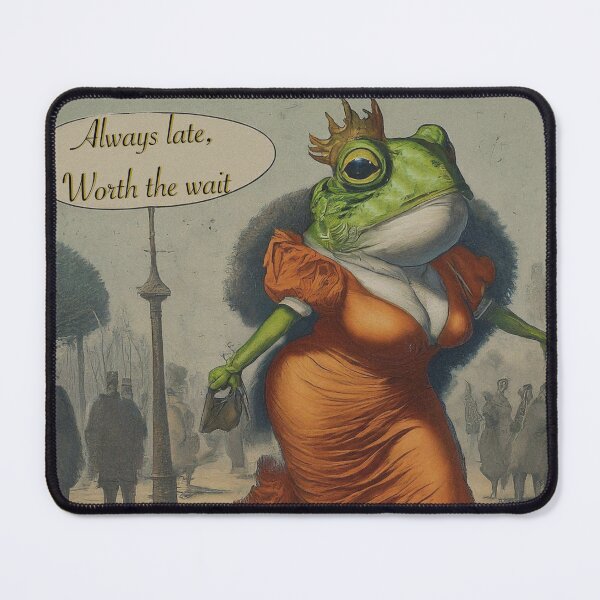 Item preview, Always late. Worth the wat designed and sold by Scruffy Designs.