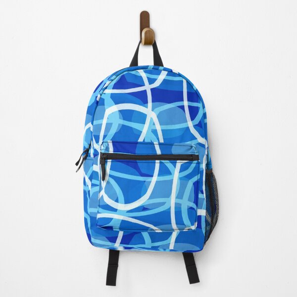Item preview, Retro Blue Abstract Pattern designed and sold by Andrew  Hitchen.
