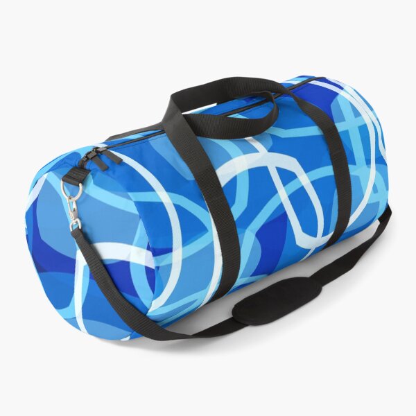 Item preview, Retro Blue Abstract Pattern designed and sold by Andrew  Hitchen.