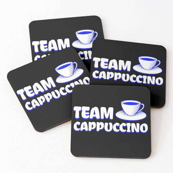 Item preview, Team Cappuccino Cool Coffee Design. designed and sold by ReneMM.