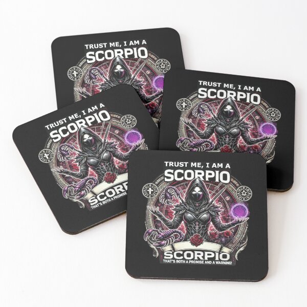 Item preview,  Mysterious Woman in Scorpio Fantasy Design, Trust me I am a Scorpio  designed and sold by CreationbyNiki.