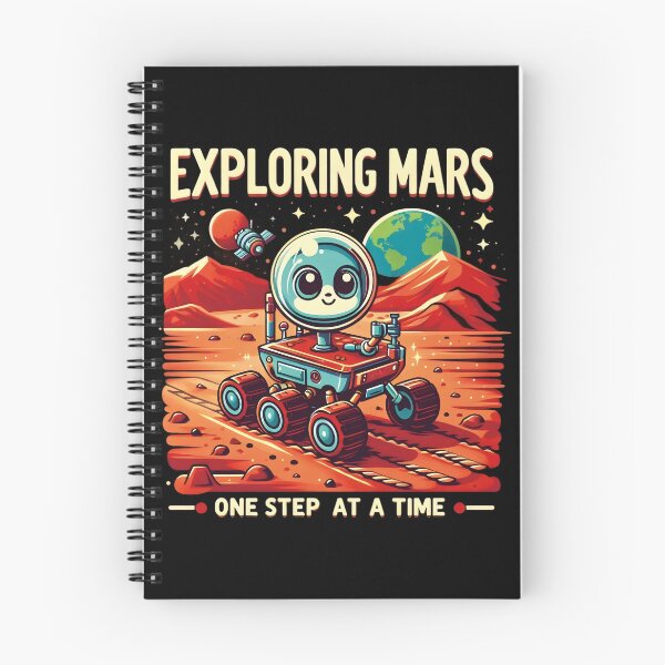 Item preview, Exploring Mars One Step at a Time designed and sold by CreativeFlux.