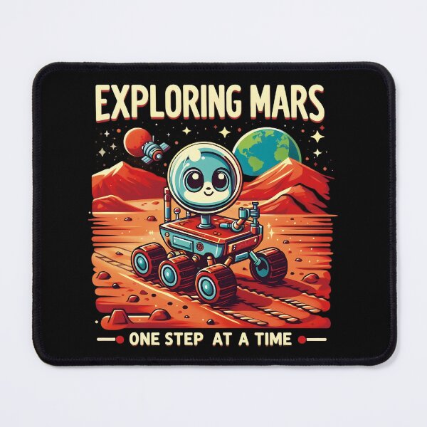 Item preview, Exploring Mars One Step at a Time designed and sold by CreativeFlux.