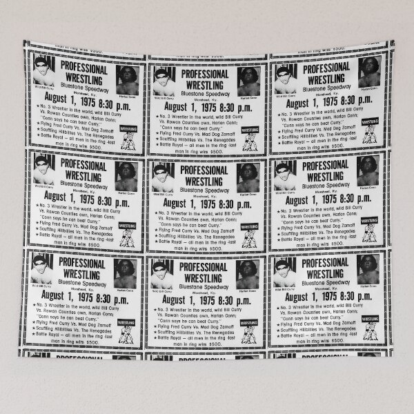 Item preview, Professional Wrestling Morehead, KY, 1975 designed and sold by JoezPlace.