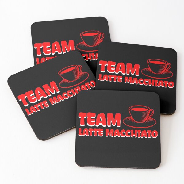 Item preview, Team Latte Macchiato Cool Coffee Design. designed and sold by ReneMM.