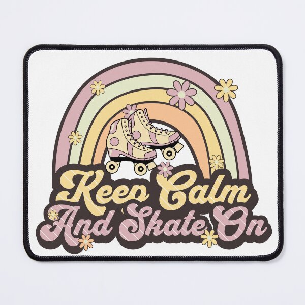 Item preview, Keep Calm and Skate On designed and sold by PaulaCruzSP.