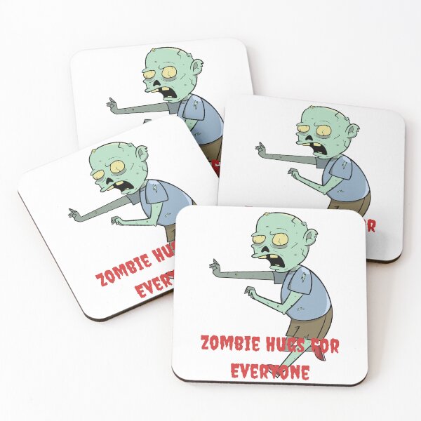 Item preview, Zombie Hugs for Everyone | Funny Zombie Word Design designed and sold by TrueMotion.