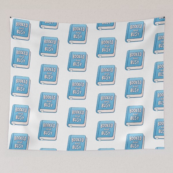 Item preview, Booked and Busy - Blue Planner designed and sold by UmbrellaStudio1.