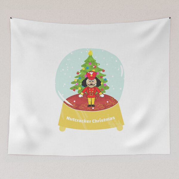 Item preview, Christmas Nutcracker Snowglobe designed and sold by Sartoris Art.