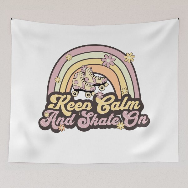 Item preview, Keep Calm and Skate On designed and sold by PaulaCruzSP.