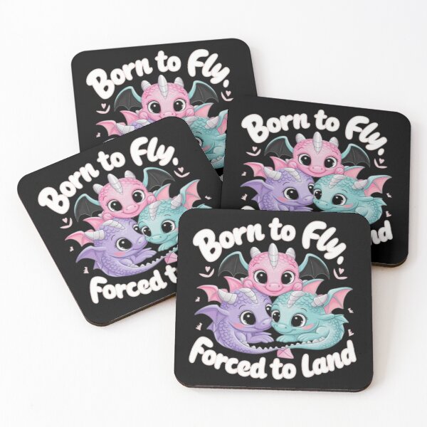 Item preview, sweet dragon with motivational text designed and sold by ARTReMi.