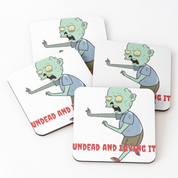 Item preview, Undead and Loving It | Funny Zombie Word Design designed and sold by TrueMotion.