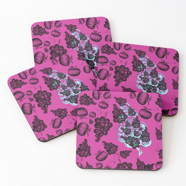 Item preview, Autumn in modern pink heart designed and sold by La-RaMo.