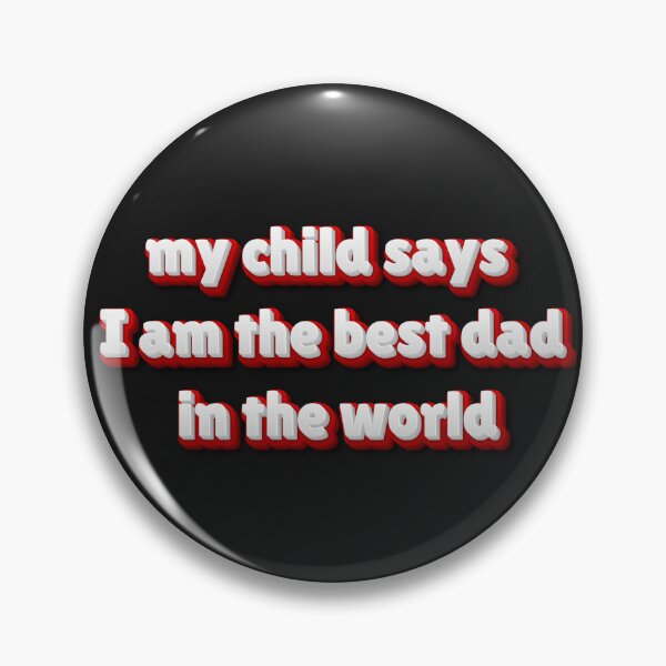 Item preview, Personalized T-Shirt: Best Dad in the World designed and sold by TeeDesignMaster.