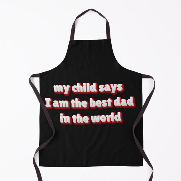Item preview, Personalized T-Shirt: Best Dad in the World designed and sold by smartlogo_factory.