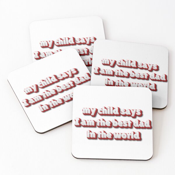 Item preview, Personalized T-Shirt: Best Dad in the World designed and sold by smartlogo_factory.