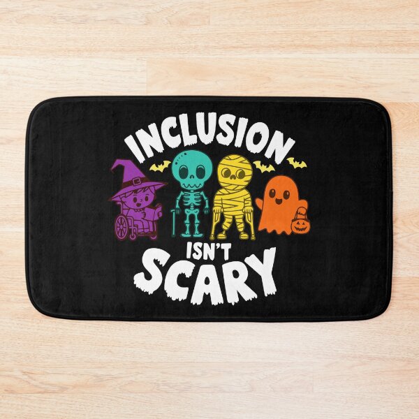 Item preview, Inclusion Isn't Scary Halloween Costume Mummy Ghost Boo designed and sold by NexaArts.