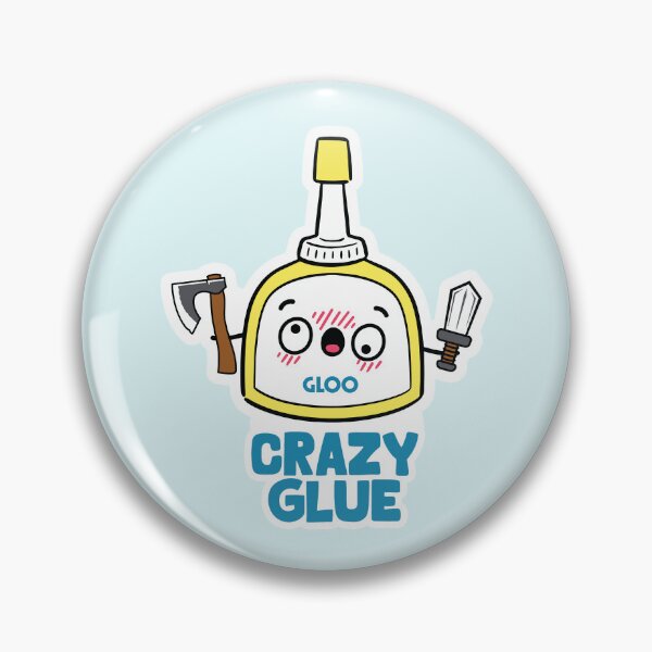 Item preview, Sticky Situation: A Punny Crazy Glue Design designed and sold by hitechmom.