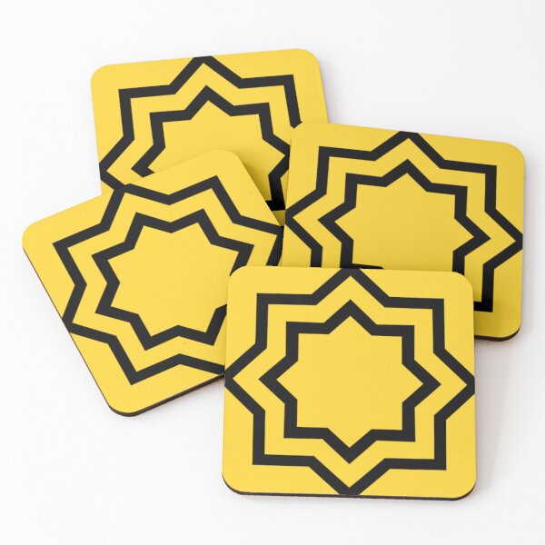 Item preview, Double Black Star Block designed and sold by DelynCreates.